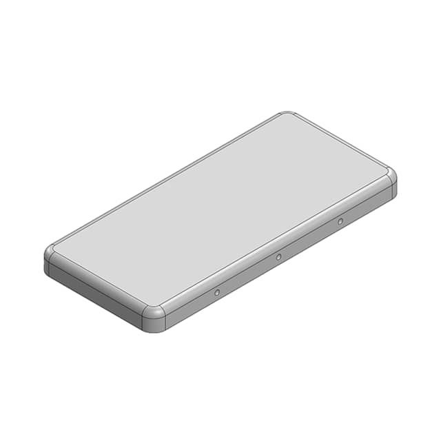MS400-10C RF SHLD COVER 0.744"X1.598" SNAP