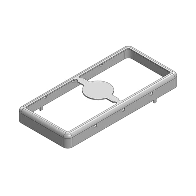 MS400-10F RF SHLD FRAME 0.72"X1.575" SLDR