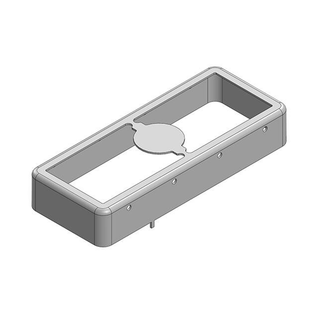MS415-10F RF SHLD FRAME 0.661"X1.634" SLDR