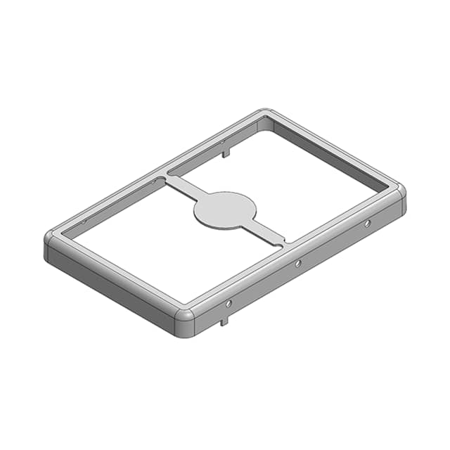 MS410-10F RF SHLD FRAME 1.039"X1.614" SLDR