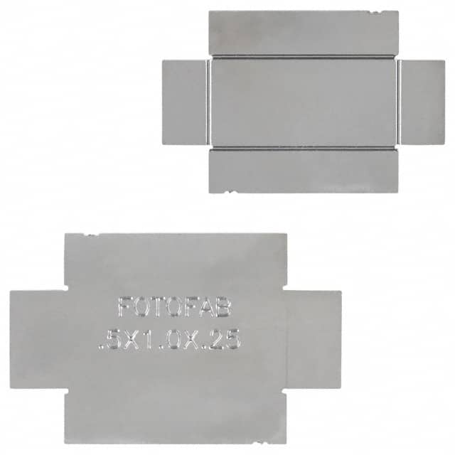 0.5 X 1.0 X 0.25 SHIELD RF STD .5 X 1 X .25"