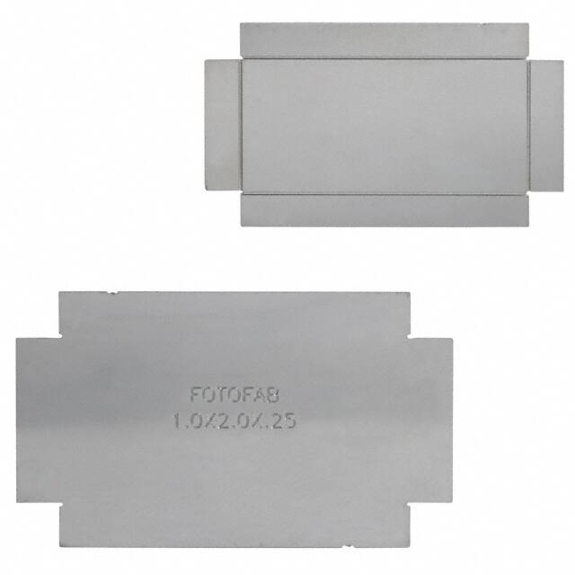 1.0 X 2.0 X .25 SHIELD RF STD 1 X 2 X .25"