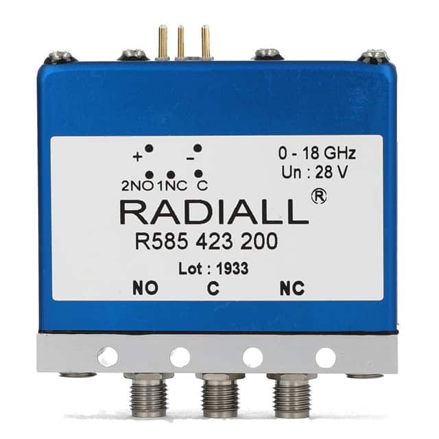 R585413300 SPDT TERMINATED RAMSES SMA 18GHZ
