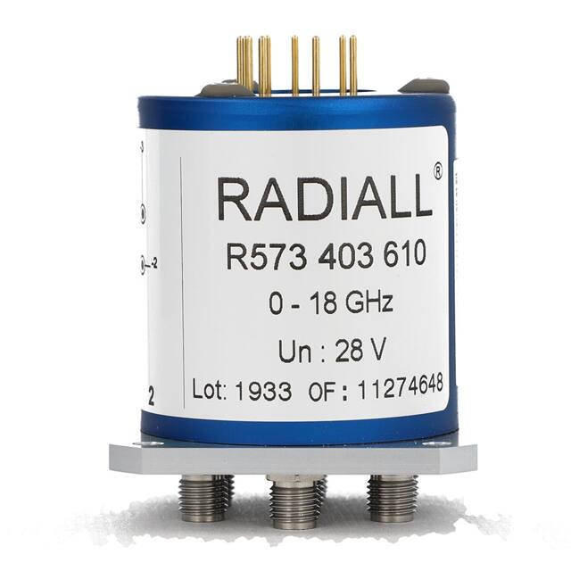 R573J33610 SP6T RAMSES 2.4MM 50GHZ LATCHING