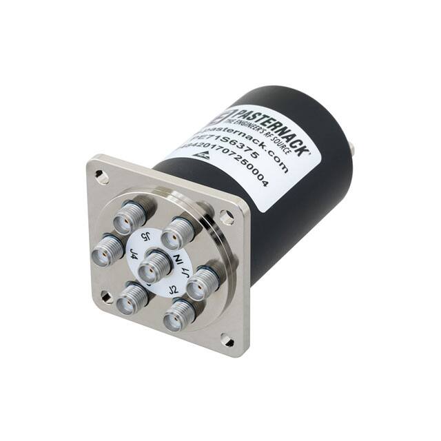 PE71S6375 SP6T NO RELAY TTL DCTO18GHZ SMA