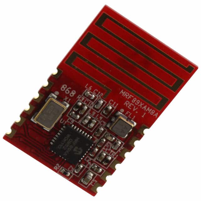 MRF89XAM8A-I/RM RF TXRX MOD ISM<1GHZ TRC ANT SMD