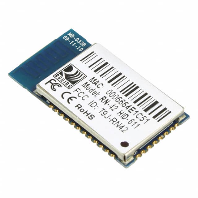 RN42HID-I/RM RF TXRX MODULE BT TRC ANT SMD