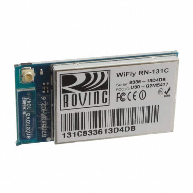 RN131C/RM RF TXRX MOD WIFI CHIP + U.FL SMD