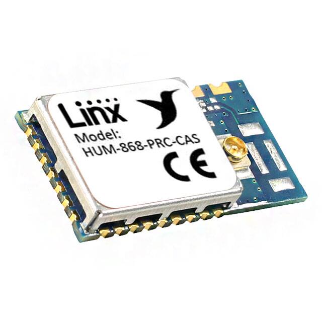 HUM-868-PRC-CAS RF TXRX MOD ISM < 1GHZ CAST SMD