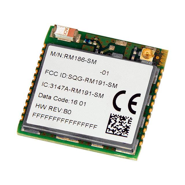 RM186-SM-02 RF TXRX MOD ISM < 1GHZ U.FL SMD