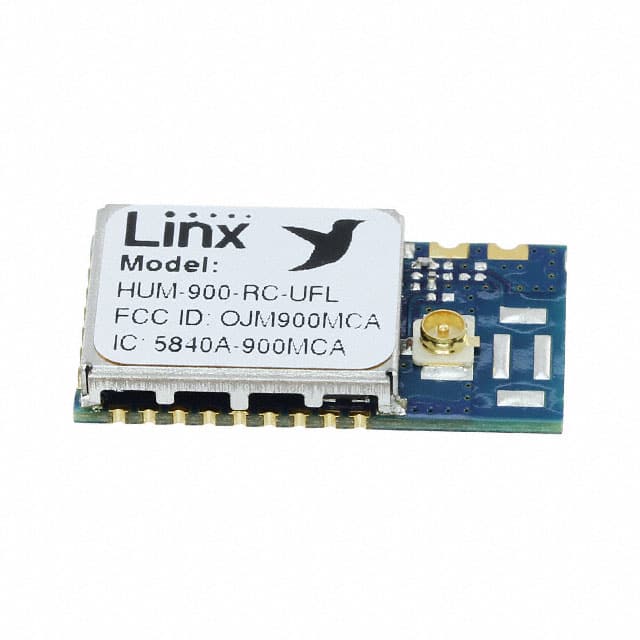 HUM-900-RC-UFL RF TXRX MOD ISM < 1GHZ U.FL SMD