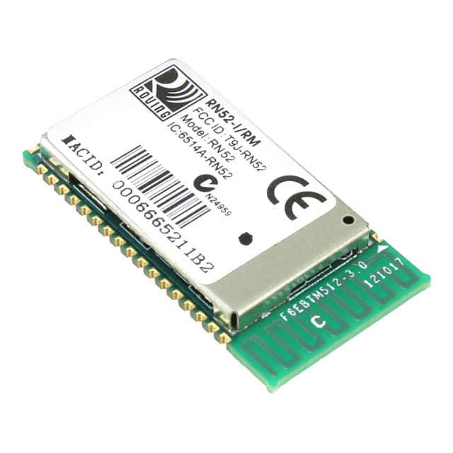 RN52-I/RM RF TXRX MODULE BT TRC ANT SMD