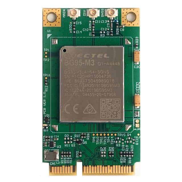 BG95M3MPCIER10 LTE cat NB2 PCI Express Mini Car
