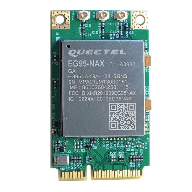 EG95NAXMPCIER10 LTE cat 4 PCI Express Mini Card