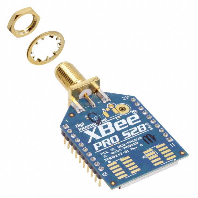 XBP24BZ7SIT-002 RF TXRX MOD 802.15.4 RP-SMA TH