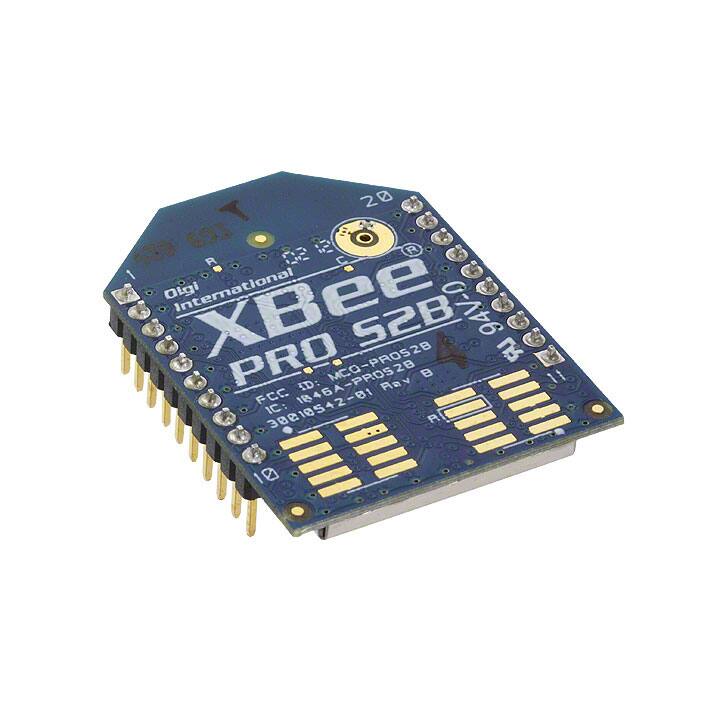 XBP24BZ7PIT-005 RF TXRX MOD 802.15.4 TRC ANT TH