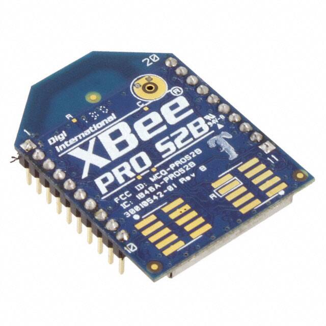 XBP24BZ7PIT-001 RF TXRX MOD 802.15.4 TRC ANT TH