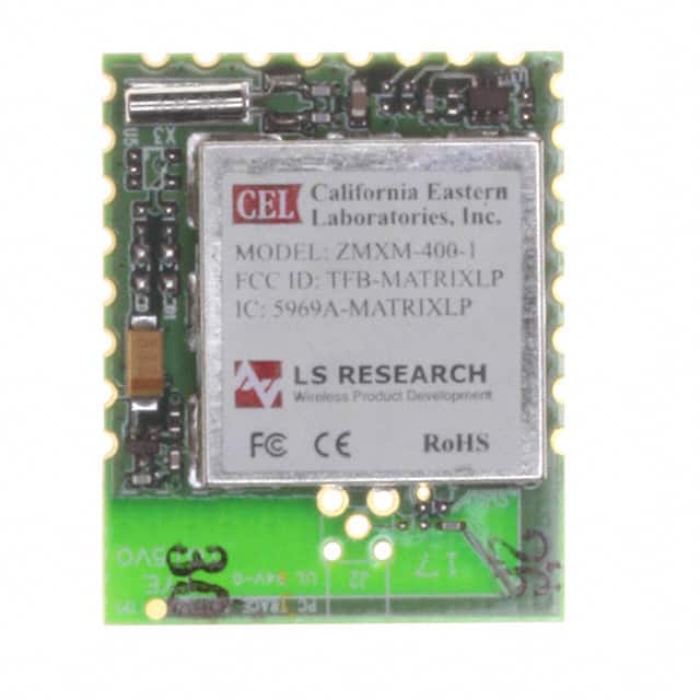 ZMXM-400-1 RF TXRX MOD 802.15.4 TRC ANT SMD