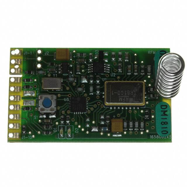 DM1810-916MN RF TXRX MOD ISM<1GHZ HELICAL SMD