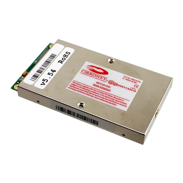 WIT2410M4G RF TXRX MOD ISM > 1GHZ MMCX CHAS