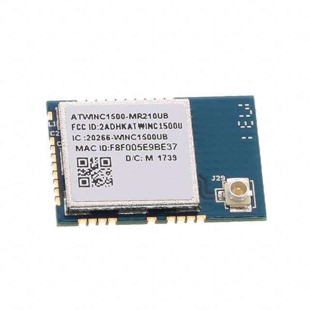 ATWINC1500-MR210UB1140 RF TXRX MOD WIFI TRACE+U.FL SMD