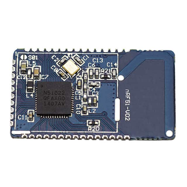 317030014 RF TXRX MOD BLE 4.0 TRC ANT SMD