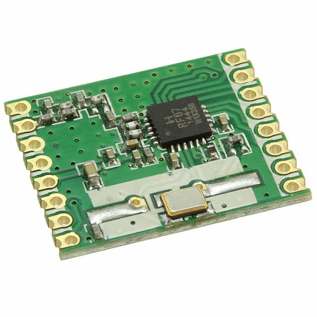 RFM67W-433S2 RF TX IC FSK 433MHZ 16SMD MOD