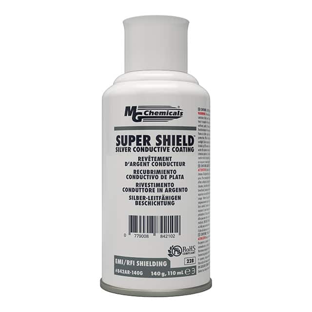 842AR-140G RF EMI LIQUID SILVR COND COATING