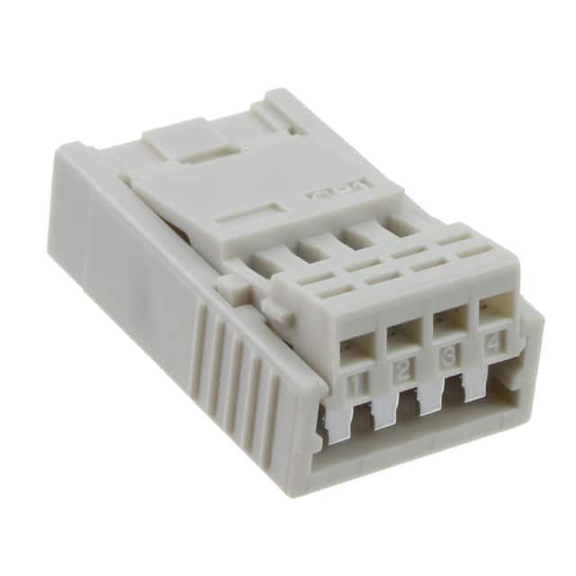 SL-CP1 4-PIN MALE CONNECTOR WHT 1=10PC