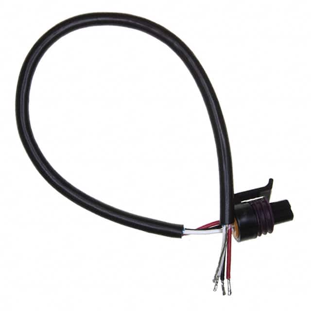 P2432.3 CABLE W/PACKARD CONNECTOR 12"