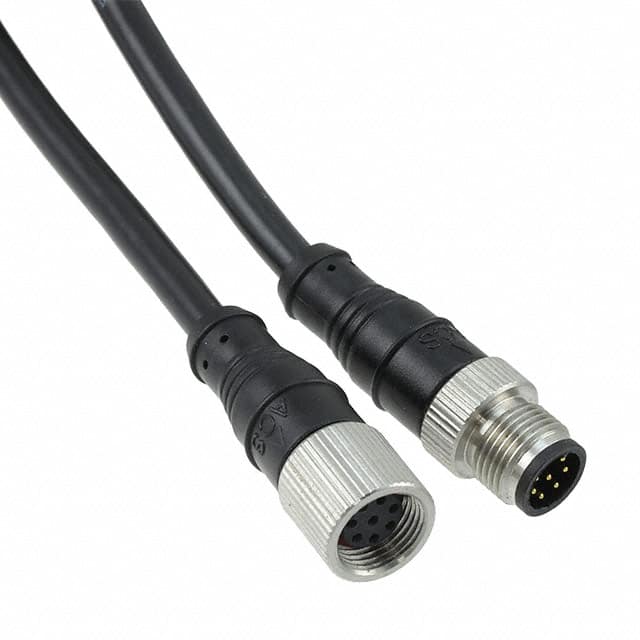 D40P-8PMF-M12-05M CABLE ASSEMBLY M12 DBL END 5M