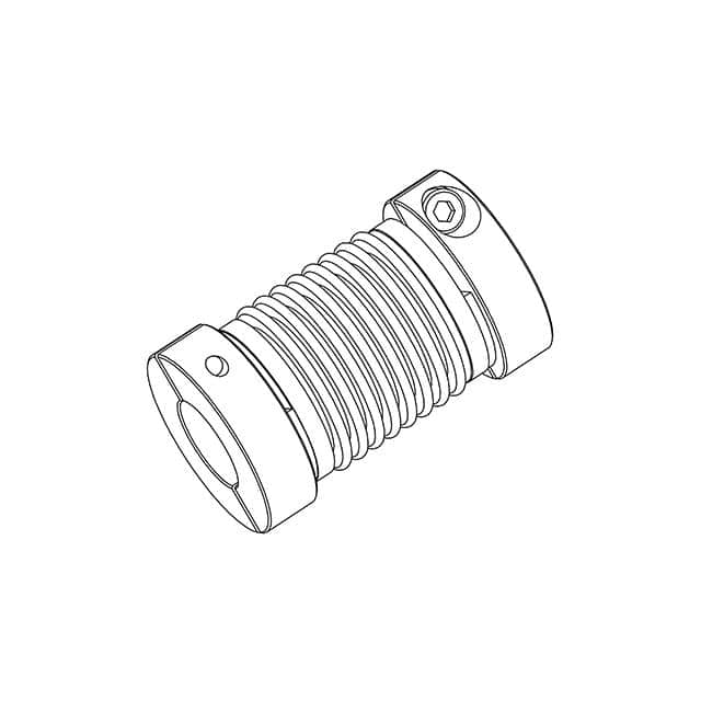 9403/10-10 BELLOWS COUPLING 10 MM X 10 MM
