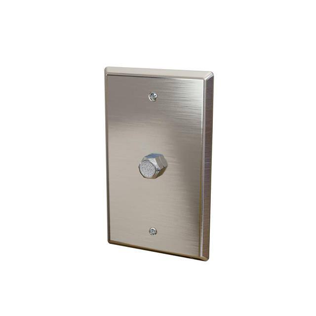 A/SP-PUP Stainless Wall Plate Pickup Port