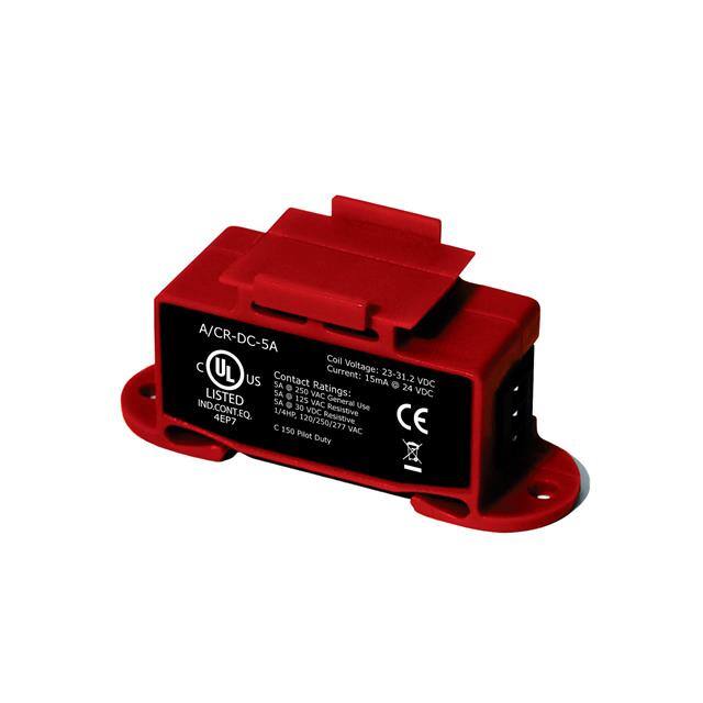A/CR-DC-5A Command Relay, Nom. Coil Voltage