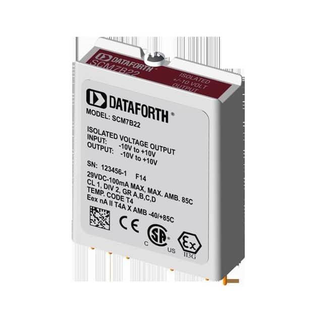 SCM7B22 ISOLATED BIPOLAR V-OUTPUT MODULE
