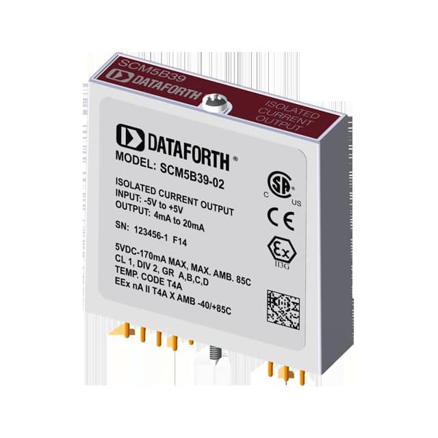 SCM5B39-02 CURRENT OUTPUT MODULE