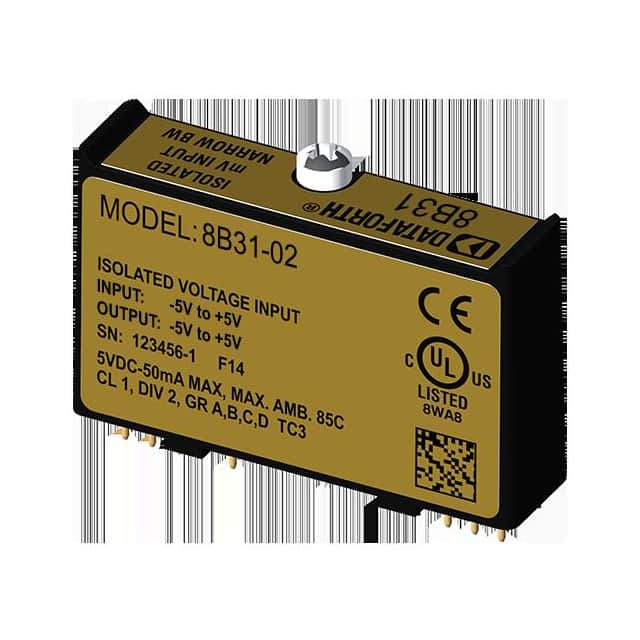8B31-02 VOLTAGE INPUT MODULE, NARROW BW