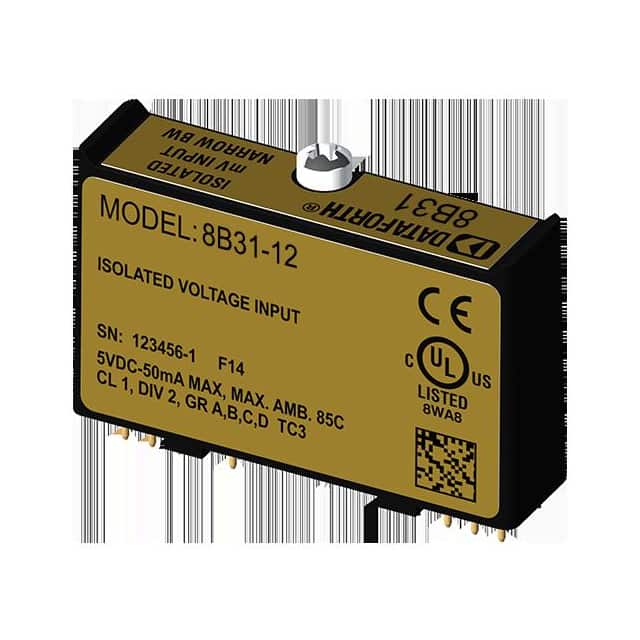 8B31-12 VOLTAGE INPUT MODULE, NARROW BW