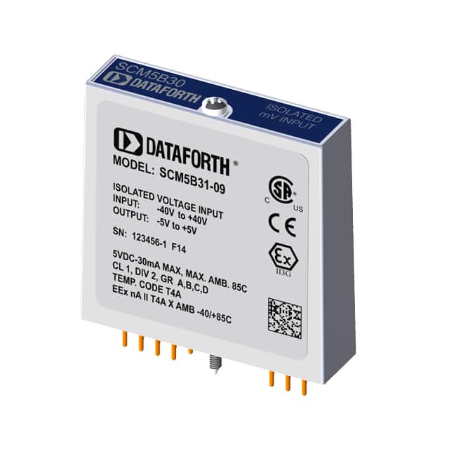 SCM5B31-09 VOLTAGE INPUT MODULES, NARROW BW