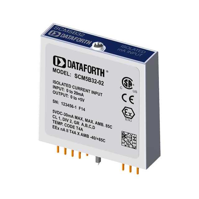 SCM5B32-02 ANALOG CURRENT INPUT MODULES