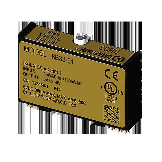 8B33-01 ISOLATED TRUE RMS INPUT MODULE