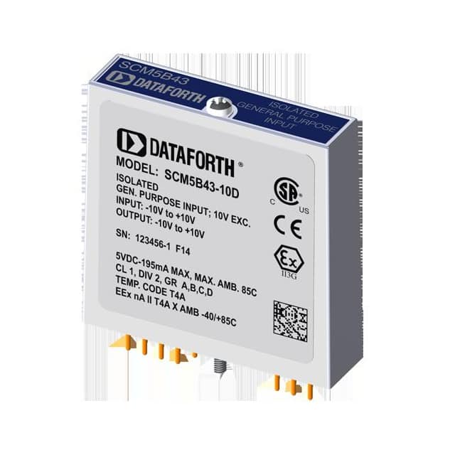 SCM5B43-10D GEN PURPOSE IN MOD W/ DC EXCITAT