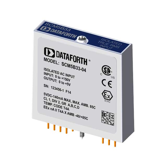 SCM5B33-04 ISOLATED TRUE RMS INPUT MODULES