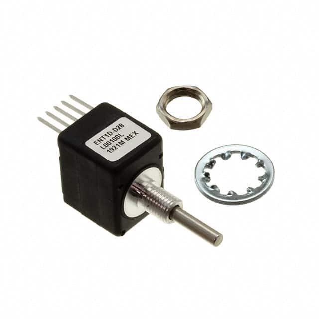 ENT1D-D28-L00100L ROTARY ENCODER OPTICAL 100PPR