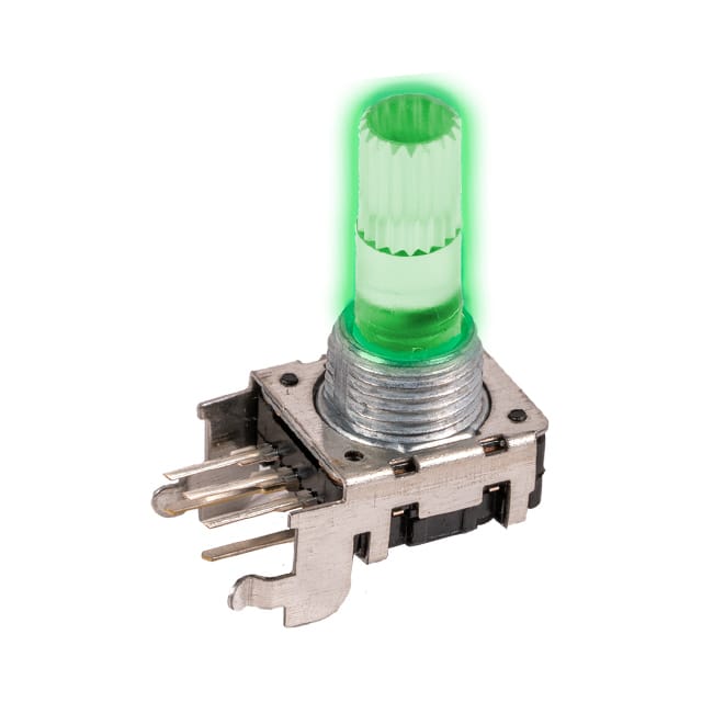 12CE1N24B125N ROT ENCODER MECH 12PPR GRN LED