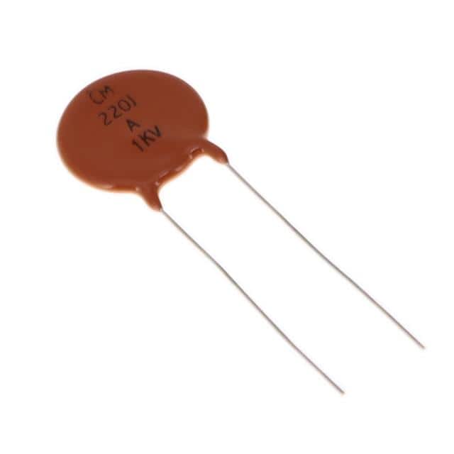 561R10TCCT22 CAP CER 220PF 1KV NP0 RADIAL