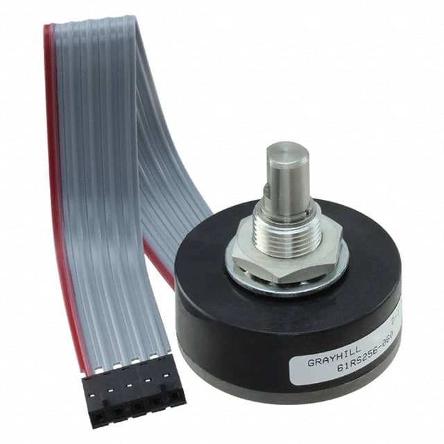 61RS256-060 ROTARY ENCODER OPT 256PPR 6" CBL