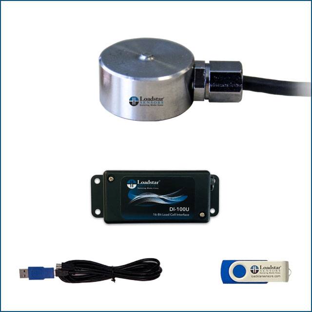 REB5-010M-D1MU-LP-C 10 KGF SUBMINIATURE USB KIT