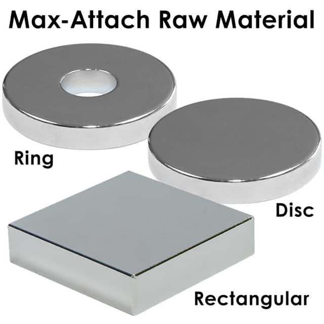 CMP010510P1ADH MAGNET 1.000"LX0.500"WX0.125"H