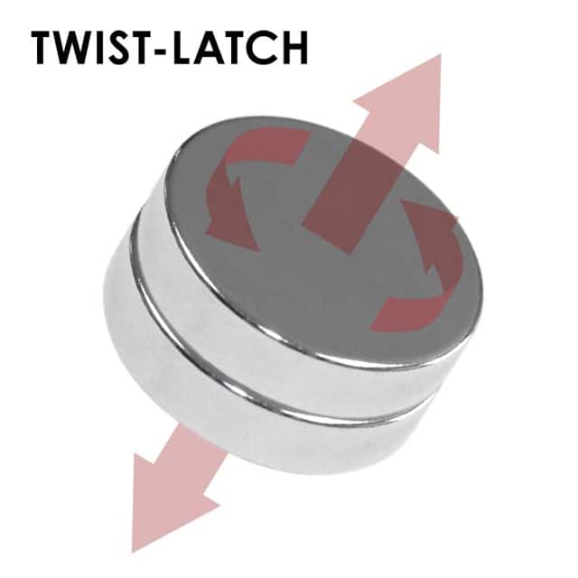 CMP1012L12ADH MAGNET 1.000"D X 0.125"THICK RND